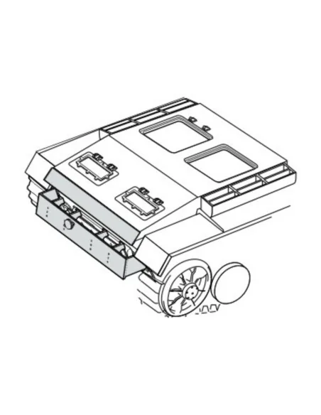 [NO_DESC] StuG III Ausf. G Correction Rear hull, 1/35 - CMK 129-B35061