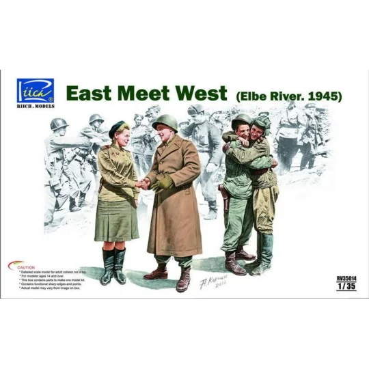 East meet West (Elbe River.1945) - Riich Models RV35014