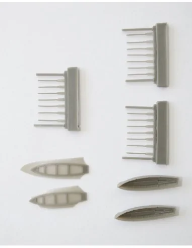 Bismarck 6 m Cutter 2pcs. f.TRU, 1/200 - CMK 129-NS015