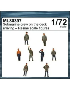 Submarine crew on the deck arriving, 1/72 - CMK 129-ML80397