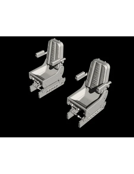 Siebel Si 204/Aero C-3 Pilots' Seats, 1/48 - CMK 129-Q48353
