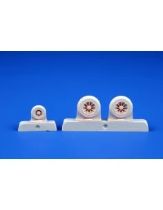 F-104C/G/J Wheels Early type, 1/48 - CMK 129-Q48381