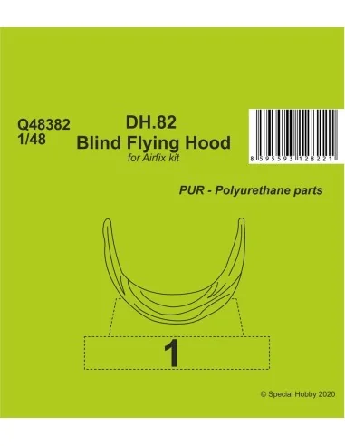 DH.82 Blind Flying Hood, 1/48 - CMK 129-Q48382