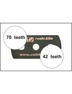 5 Sägeblätter, feine und grobe Zähne - CMK 129-H1004