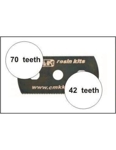 5 Sägeblätter, feine und grobe Zähne - CMK 129-H1004