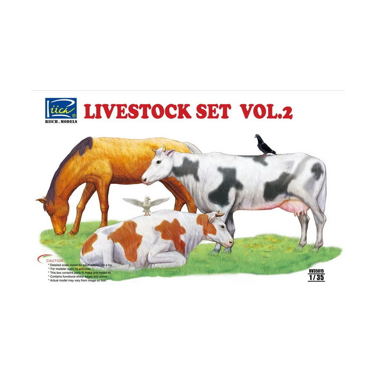 Livestock Set Vol.2 - Riich Models RV35015