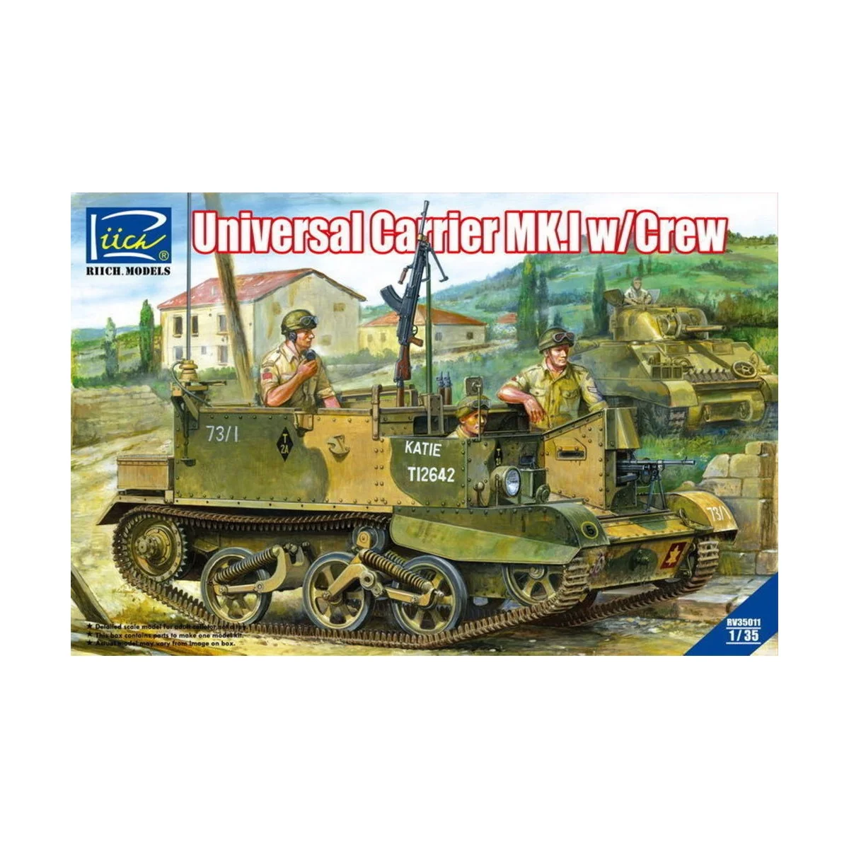 Universal Carrier Mk.1 w/crew, 1/35 - Riich Models RV35011