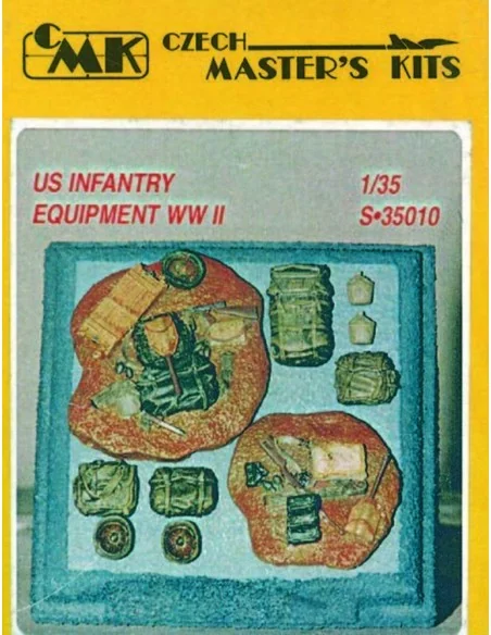 US Infantry Equipment WWII, 1/35 - CMK 129-F35010
