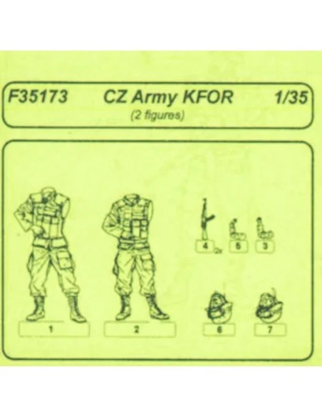 CZ Army KFOR, 1/35 - CMK 129-F35173