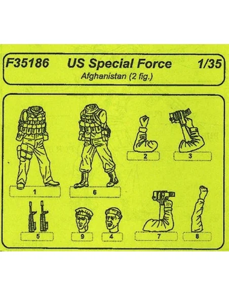 US Special Forces Afganistan, 1/35 - CMK 129-F35186