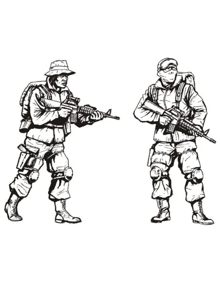 US Navy Seals, 1/35 - CMK 129-F35193