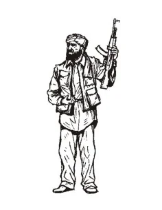 Palestine warrior (1 fig), 1/35 - CMK 129-F35207