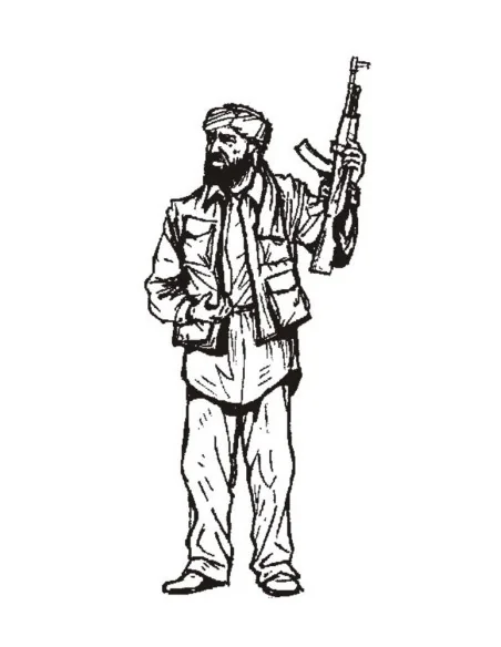 Palestine warrior (1 fig), 1/35 - CMK 129-F35207