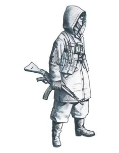 German SS soldier (Hungary 1945), 1/35 - CMK 129-F35241