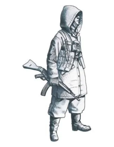 German SS soldier (Hungary 1945), 1/35 - CMK 129-F35241