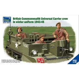 British Commenwealth Universal Carrier crew in winter Uniform 1943-...