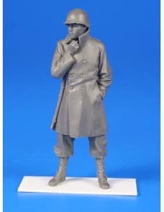 [NO_DESC] US WWII Soldier w/winter coat a.an M1rie rifle-Belgium 19...