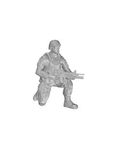 Kneeling Soldier (on right knee)US Army Infantry Squad 2nd Division...