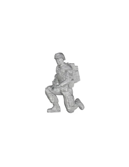 Kneeling Soldier(on left knee) US Army Infantry Squad 2nd Division ...