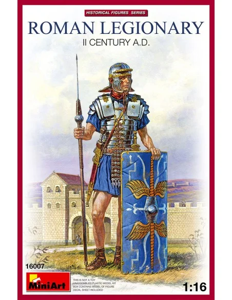 [NO_DESC] Roman Legionary. II century, 1/16 - MiniArt 16007