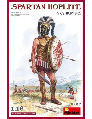 Spartan Hoplite. V CENTURY B.C., 1/16 - MiniArt 16012