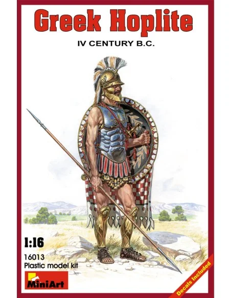 Greek Hoplite. IV c. B.C., 1/16 - MiniArt 16013