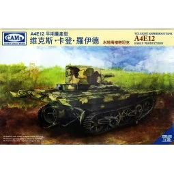 VCL Light Amphibious Tank A4E12 Early Production(Cantonese Troops,N...
