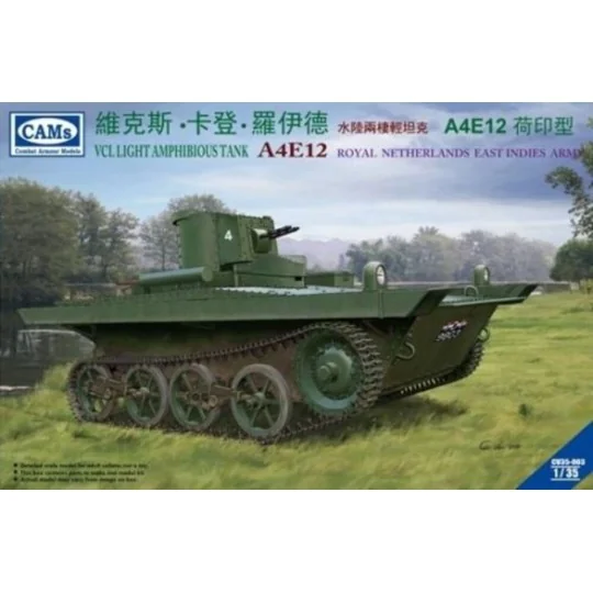 VCL Light Amphibious Tank A4E12 Royal Ne Netherlands East Indies Ar... VCL Light Amphibious Tank A4E12 Royal Ne Netherlands East Indies Ar...
