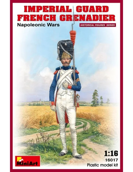 Imperial Guard French Grenadier. Napoleonic Wars, 1/16 - MiniArt 16017