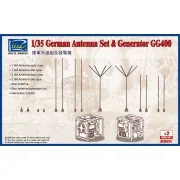 German Antenna Set & GG400 Generator (Model kits x2) - Riich Models...