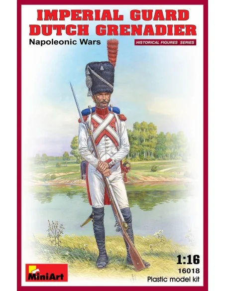Imperial Guard Dutch Grenadier Napoleonic War, 1/35 - MiniArt 16018