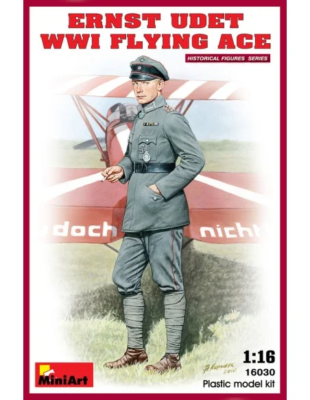 [NO_DESC] Ernst Udet. WW1 Flying Ace, 1/16 - MiniArt 16030
