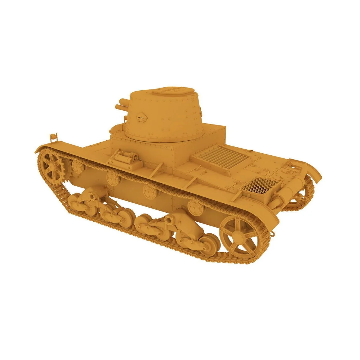 Vickers 6-Ton light tank (Alt B Early Production-Republic of China)...