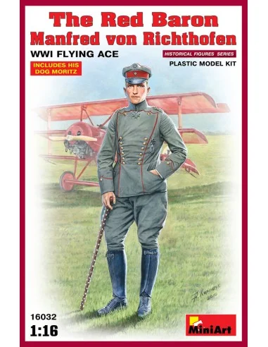 Red Baron. Manfred von Richthofen.WW1 Flying Ace, 1/16 - MiniArt 16032