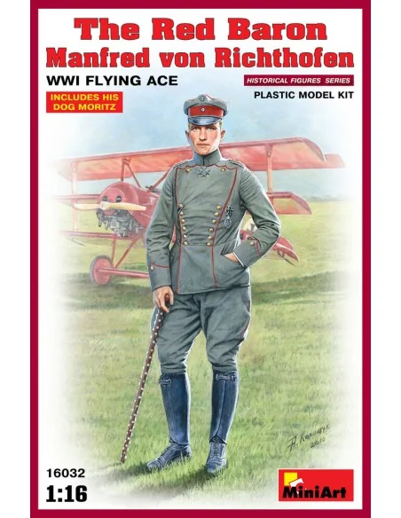 Red Baron. Manfred von Richthofen.WW1 Flying Ace, 1/16 - MiniArt 16032