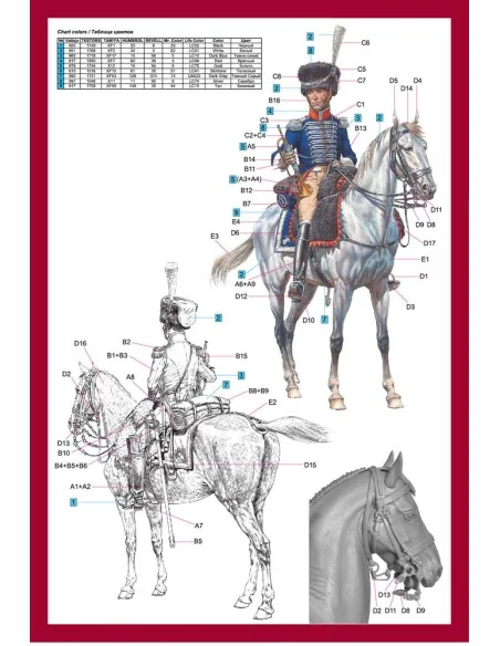 Trumpeter. 1st Westphalian Cuirassiers Regiment, 1/16 - MiniArt 16033