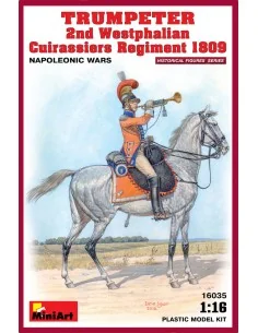 Trumpeter. 2nd Westphalian Cuirassiers Regiment, 1/16 - MiniArt 16035