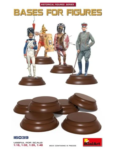 [NO_DESC] Bases for Figures 6 pc, 1/35 - MiniArt 16039
