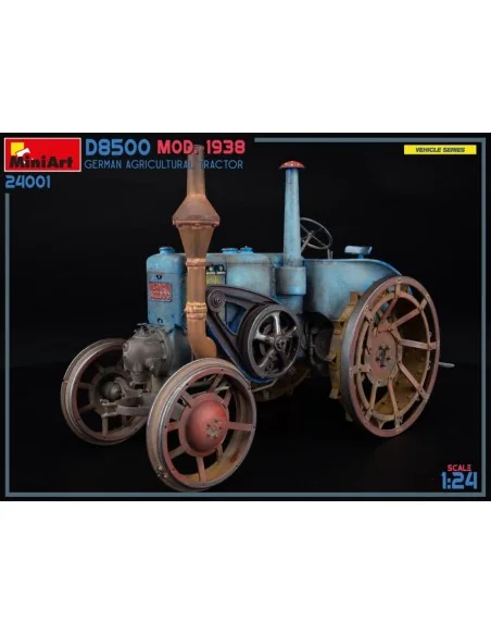 [NO_DESC] German Agricultural Tractor D8500 Mod. 1938, 1/24 - MiniA...
