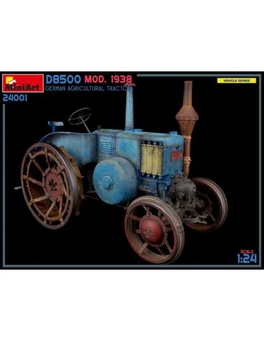 [NO_DESC] German Agricultural Tractor D8500 Mod. 1938, 1/24 - MiniA...