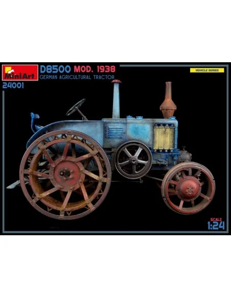 German Agricultural Tractor D8500 Mod. 1938, 1/24 - MiniArt 24001