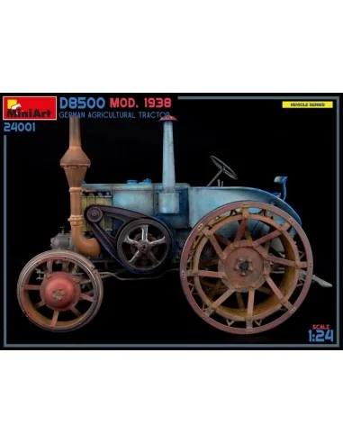[NO_DESC] German Agricultural Tractor D8500 Mod. 1938, 1/24 - MiniA...