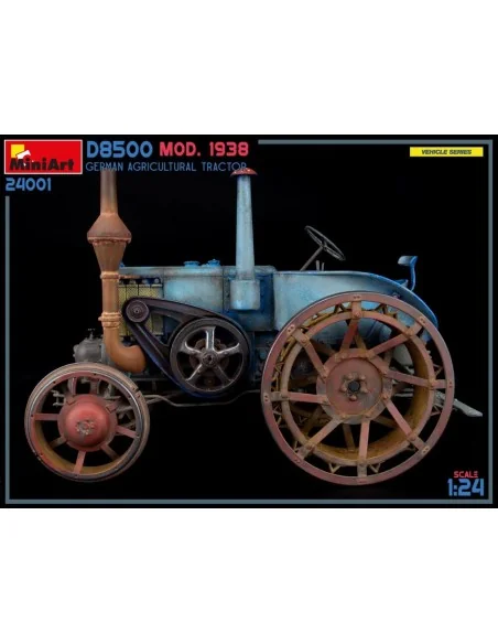 [NO_DESC] German Agricultural Tractor D8500 Mod. 1938, 1/24 - MiniA...