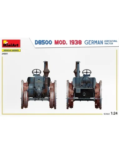 German Agricultural Tractor D8500 Mod. 1938, 1/24 - MiniArt 24001