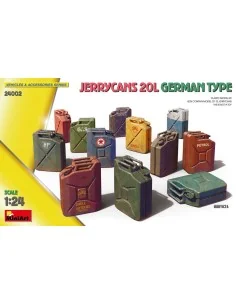 [NO_DESC] Jerrycans 20L German Type, 1/24 - MiniArt 24002
