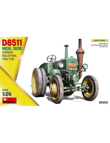 [NO_DESC] German Industrial Tractor D8511 Mod. 1936, 1/24 - MiniArt...