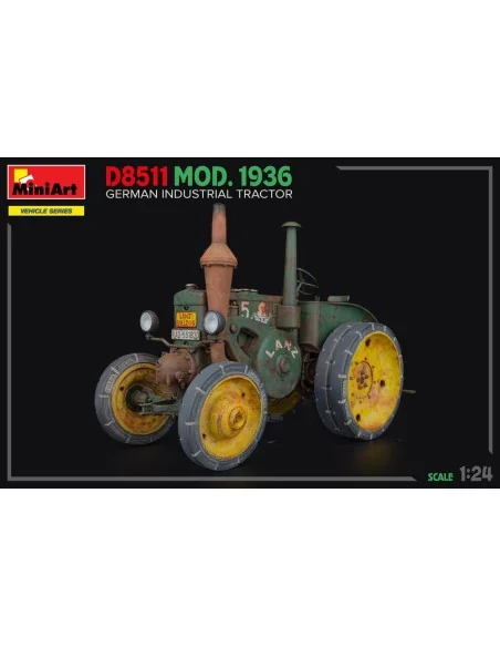 German Industrial Tractor D8511 Mod. 1936, 1/24 - MiniArt 24005