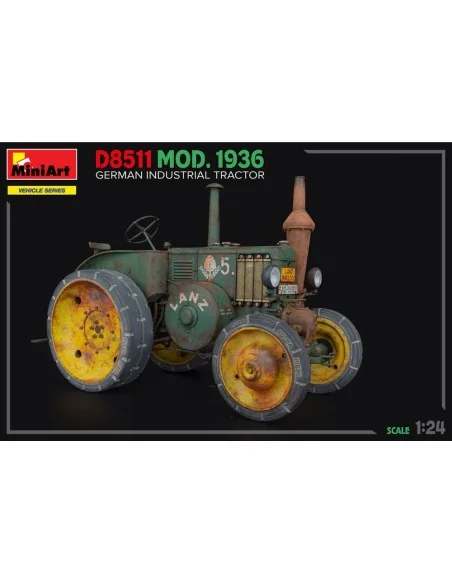 [NO_DESC] German Industrial Tractor D8511 Mod. 1936, 1/24 - MiniArt...