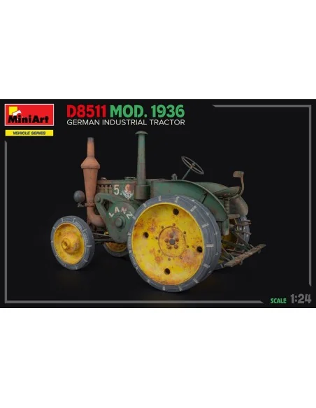German Industrial Tractor D8511 Mod. 1936, 1/24 - MiniArt 24005