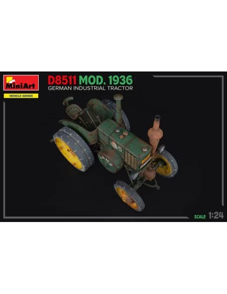 German Industrial Tractor D8511 Mod. 1936, 1/24 - MiniArt 24005